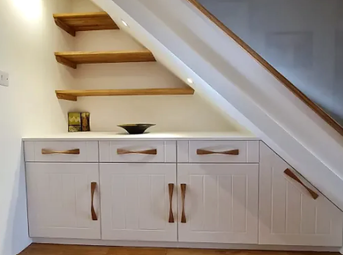 Shaker Understairs Nook - Staircases in Aylesbury