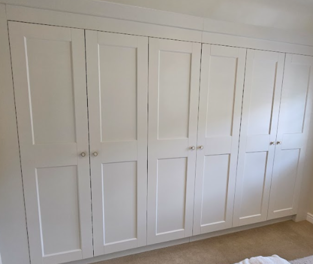 Full Wall Six Door Wardrobes - Wardrobes in High Wycombe