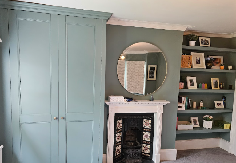 Sage Alcove Wardrobes & Shelving - Wardrobes in Chesham