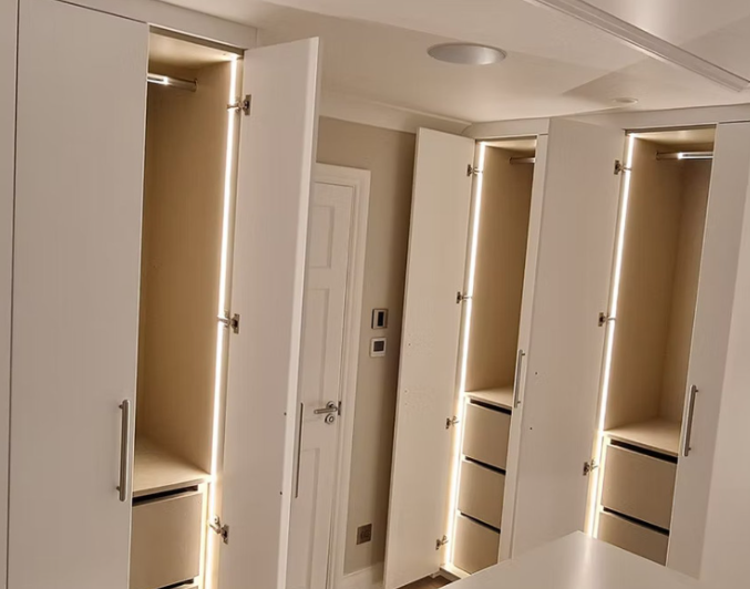 LED Lit Wardrobe Interiors - Wardrobes in Aylesbury