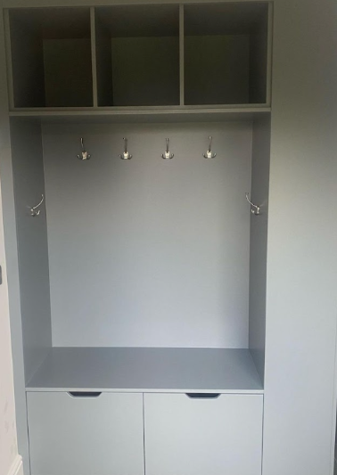 Grey Hallway Boot Room - Boot Rooms in Aylesbury