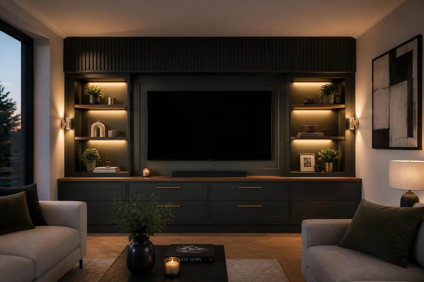 Media Walls by Birch Bespoke Interiors